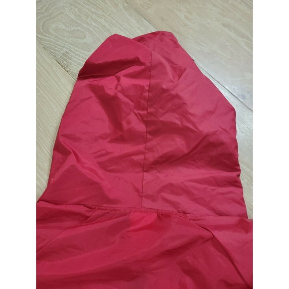 Mickey Mouse Walt Disney Men's SMALL Windbreaker Red Nylon Jacket Vintage Zip - Picture 12 of 12